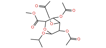 Isopropyl glucuronide methylester triacetate